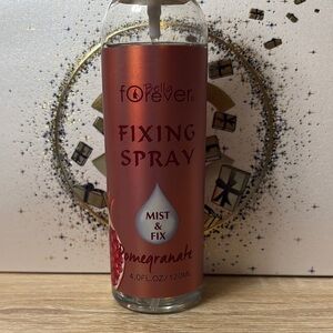 Red Makeup Setting Spray Long-lasting Fixative